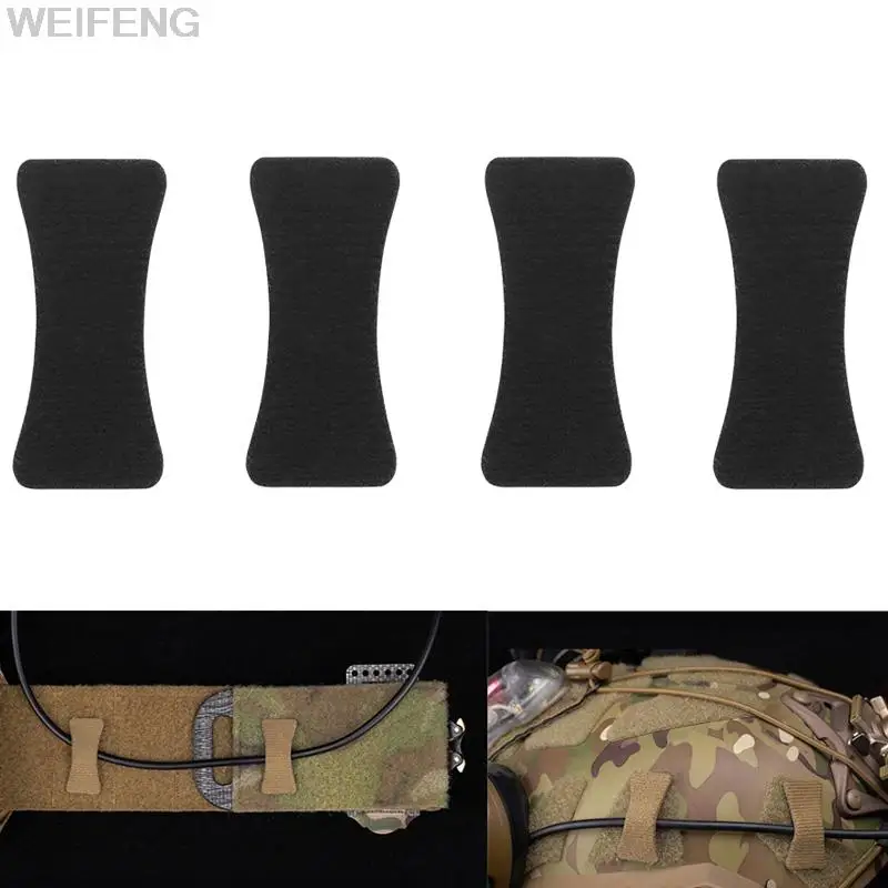 8-teiliges Set Taktische Kabelorganisation: Magische Klettverschluss-Halter für Kommunikationskabel, Aufbewahrungshaken & Schlaufen für Jagdausrüstung