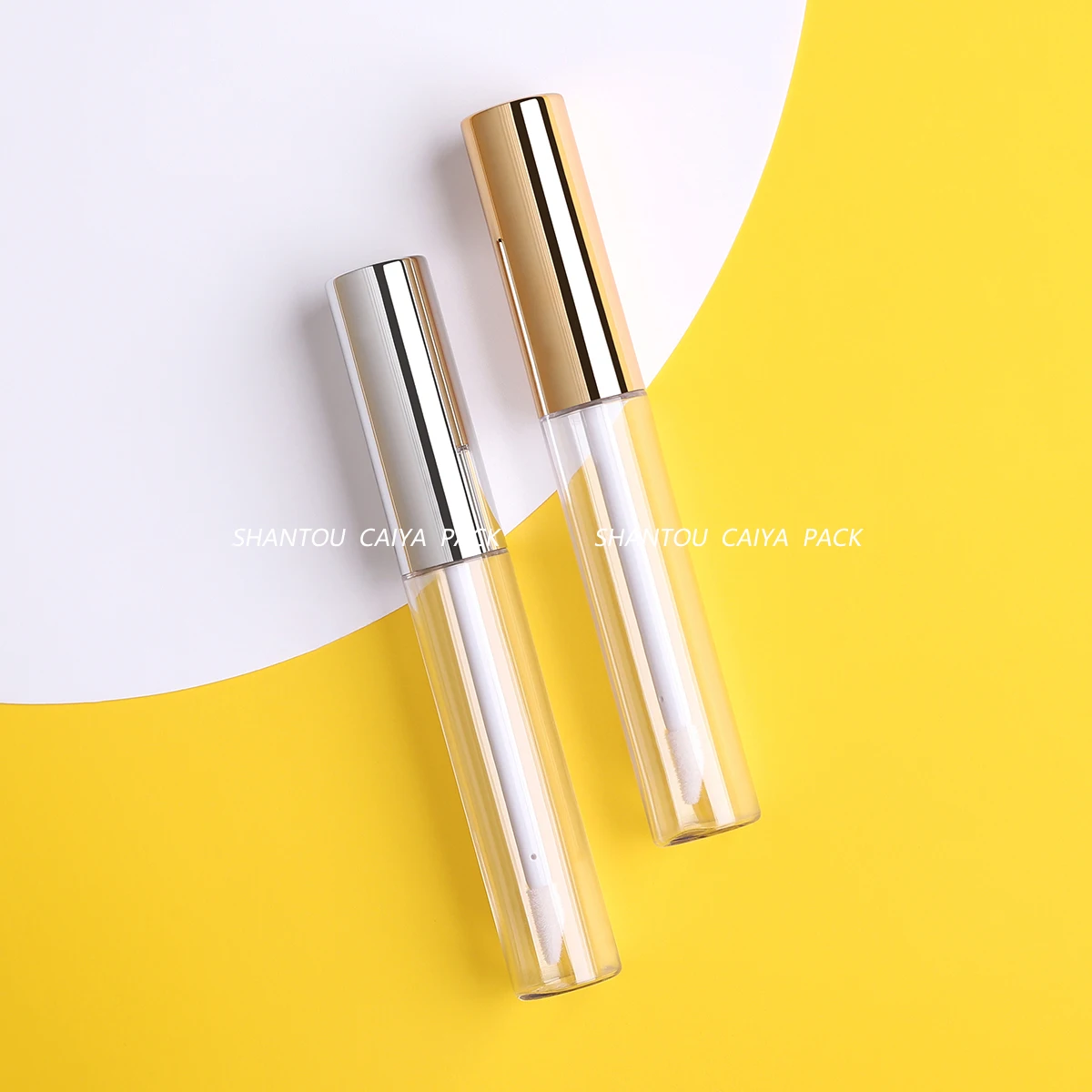 

10/30/50/100/200pcs 10ML Empty Gold Lip Gloss Tube Plastic Refillable Liquid Lipstick Container Lipgloss Sample Bottle