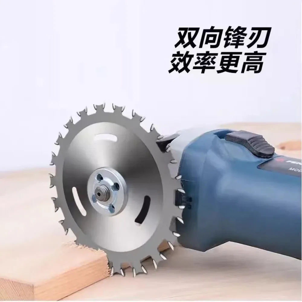 1-20 peças 4/5 polegadas lâmina de serra circular com ponta dupla face 30/40 dentes disco de corte para madeira plástico metal carboneto