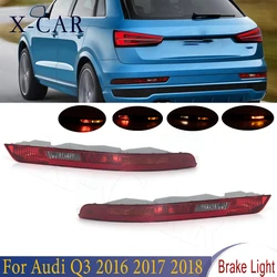 자동차 리어 범퍼 브레이크 램프 후미등, 아우디 Q3 2016 2017 2018, 8UD945096B, 8U0945095B