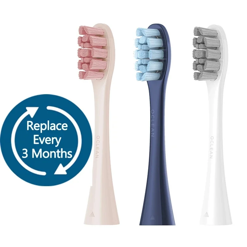 Smart Sonic Electric Toothbrush Replacement Brush Heads Compatible with Oclean X pro Elite Flow Z1 X10 E1 Air 2 Series