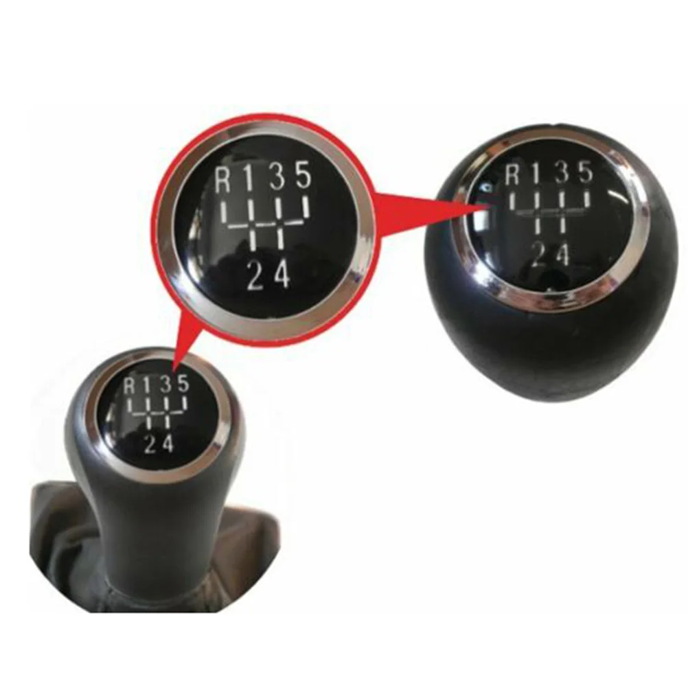 5 Speed Gear Shift Knob Cap Gear Knob Top Cover For Opel/Vauxhall Astra H Corsa D Vectra C Zafira B Antara Signum