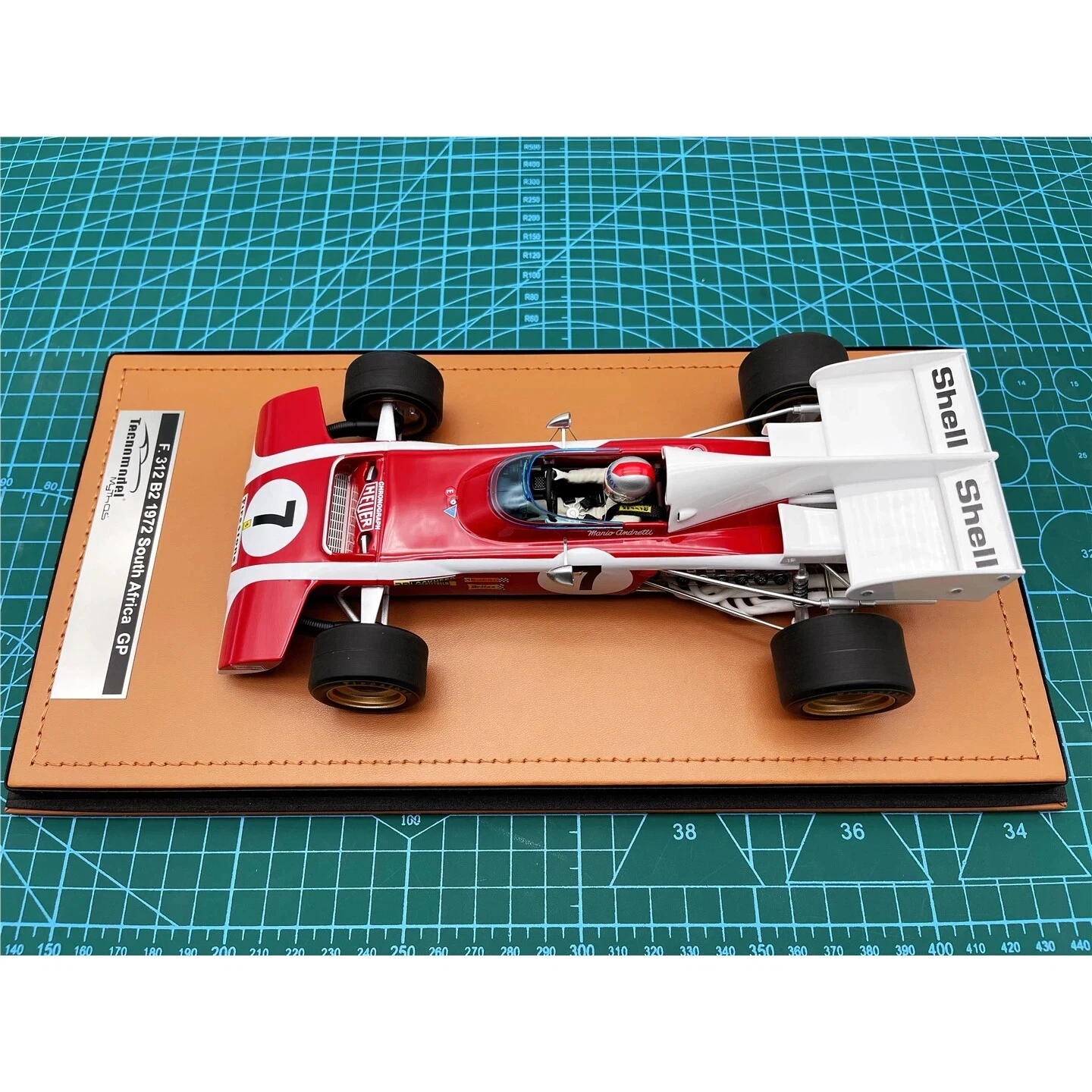 

Tecnomodel 1:18 F1 312B2 Andretti South Africa 1972 Simulation Limited Edition Resin Metal Static Car Model Toy Gift