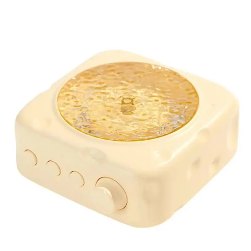 ABJF Vintage Vinyl Bluetooth Speaker with Water Ripple Projection, Portable Record Player Turntable for Home Decor, Gifts