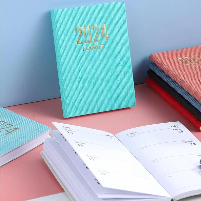 Notebook Agenda 2025 2024 Weekly Planner Diary Note Books Notepad Office School Sketchbook Notebooks For Students