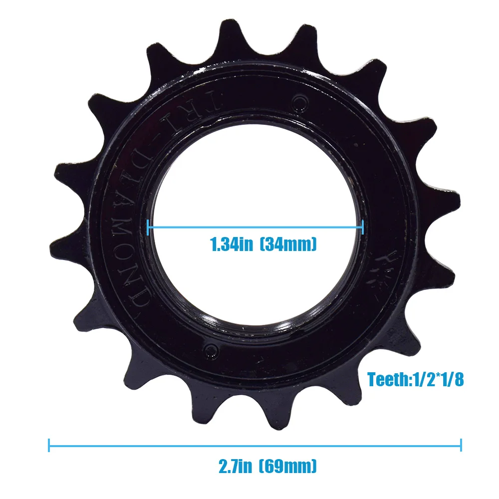 DRIFT MANIAC 16T Freewheel Single Speed 1/2*1/8 Sprocket Cogs For E-bike Use