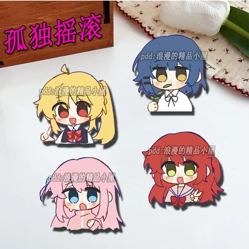 BOCCHI THE ROCK Gotoh Hitori Yamada Ryo Badge Brooch Pin Clothes Backpack Decoration Lapel Personalized Chest Tag Student Gift