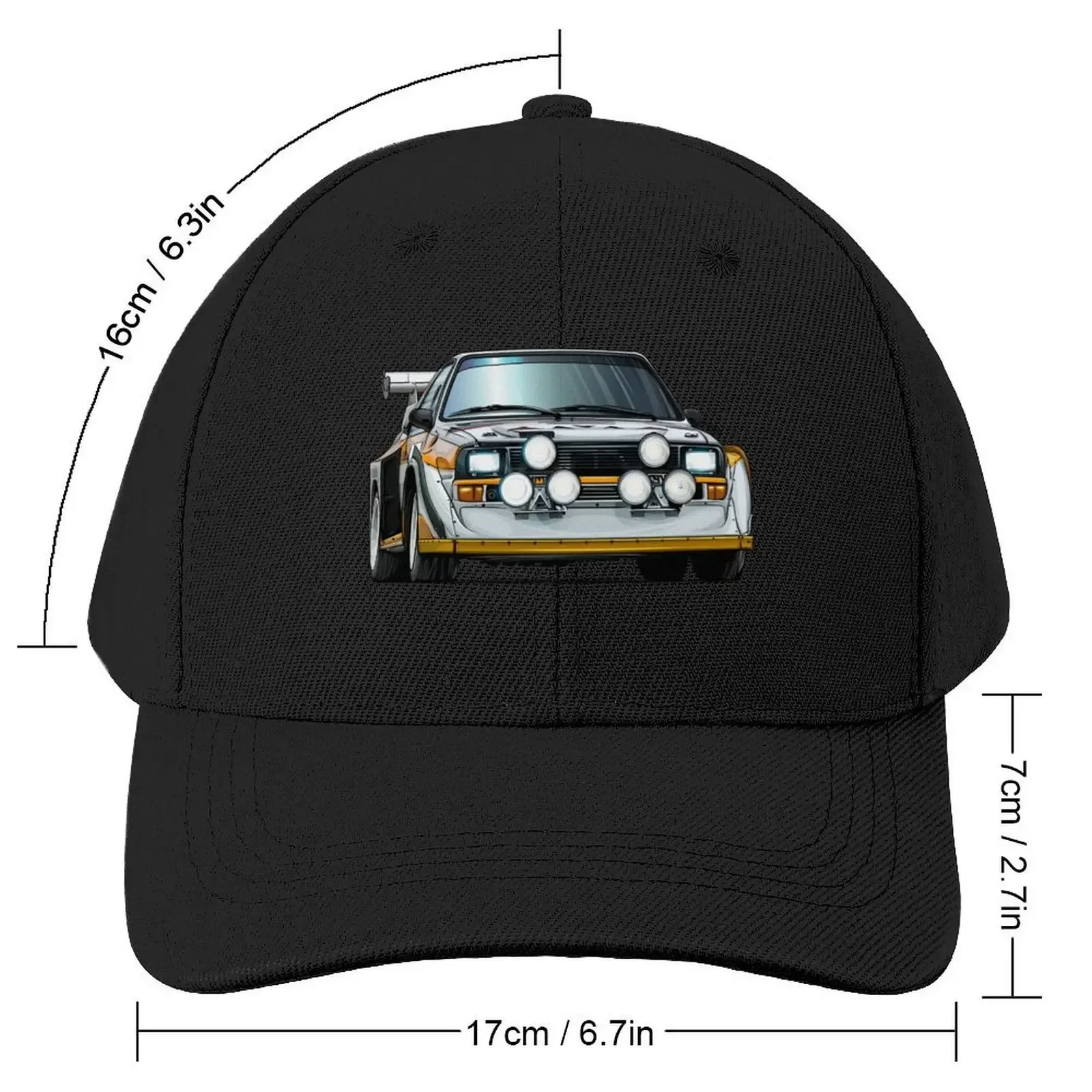 Sport Quattro S1 E2 Rally Group B Art Baseball Cap Rugby Golf Hat Snap Back Hat Trucker Hats For Men Women's