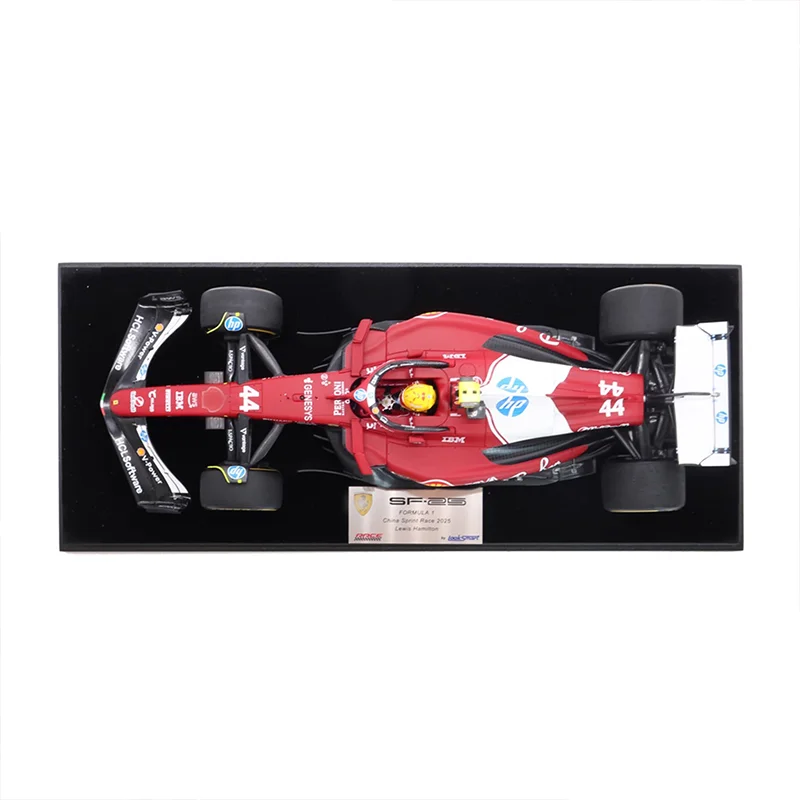 New In Stock Looksmart 1:18 2025 F1 Model Sf-25 Hamilton 44 Simulation Resin Miniature Car Model Customized Toys Gifts Ornaments