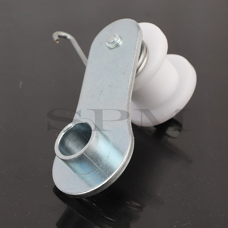 Motorcycle Chain Tensioner Adjuster with Spring Roller Guide for Scooter 50cc 70cc 90cc 110cc 125cc Pit Dirt Bike ATV Quad