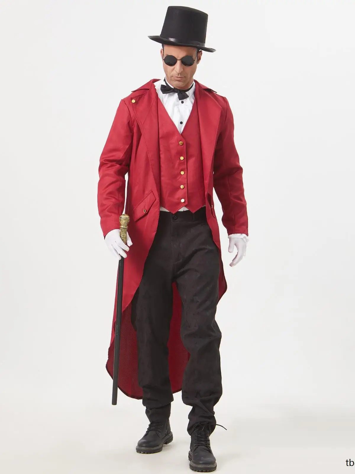 

Halloween New Mid-Length Punk Men's Coat Retro Medieval Style Long Sleeve Polyester Fiber Four Seasons Suitable Clothing