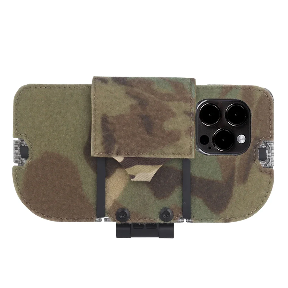 

Tactical Mobile Phone Rack Militar Vest Plate Carrier Map Case Panel Airsoft Gear Outdoor Molle Folded Iphone Navigation Board