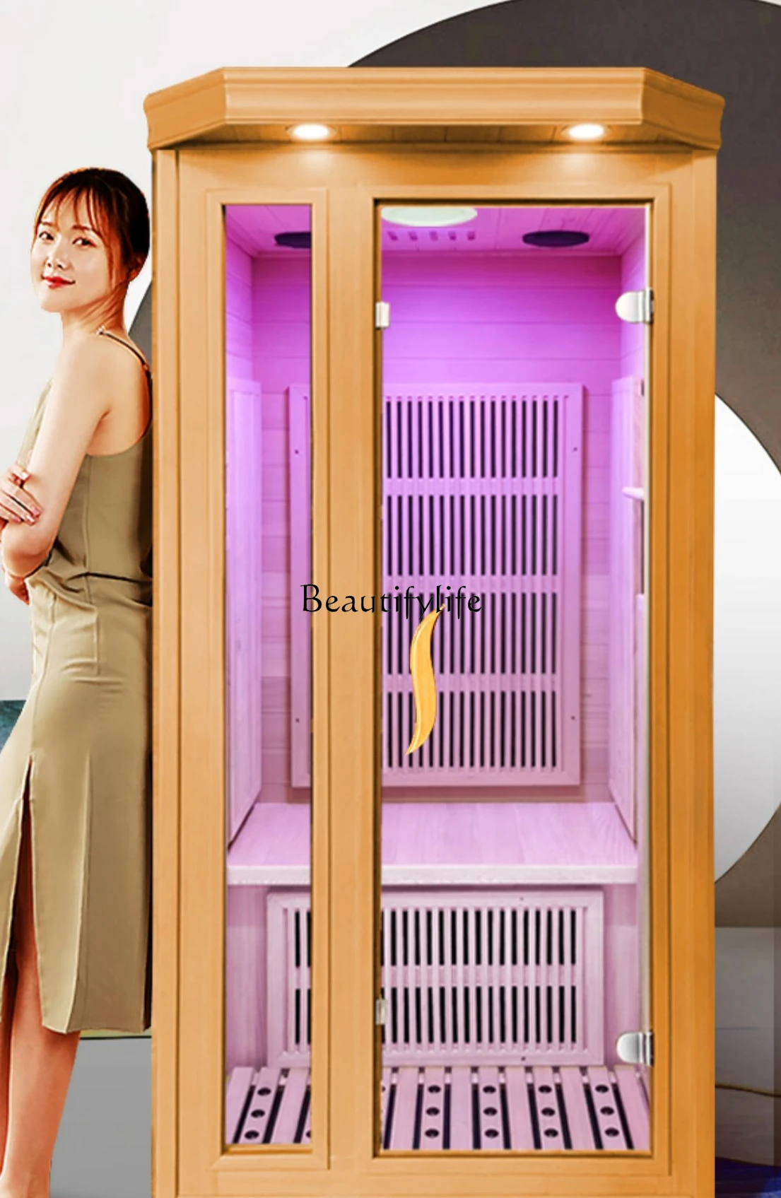 

Sweat Steaming Room Dry Steaming Light Wave Room Home Whole Body Far Infrared