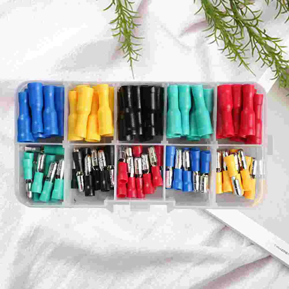 360Pcs Crimp Terminal Connector Kit Insulated Electrical Repair Multi Application Set for Household Vehicle Wiring Projects