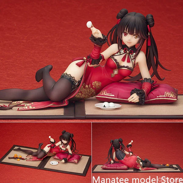 

APEX Original Date A Live: Seirei Sairin Kurumi Tokisaki Shin-shun China Dress PVC Action Figure Anime Figure Model Toys Doll