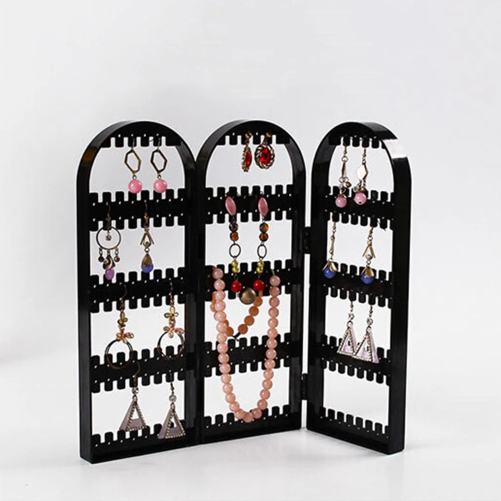 

Convenient Earring Rack Organizer Stand Stylish Jewelry Holder Display Storage Solution