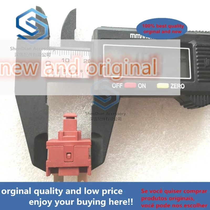 1pcss 100% new and orginal NOVA water heater key switch 2 foot self-locking KAN-L5 vacuum cleaner power button switch 7.5A250V