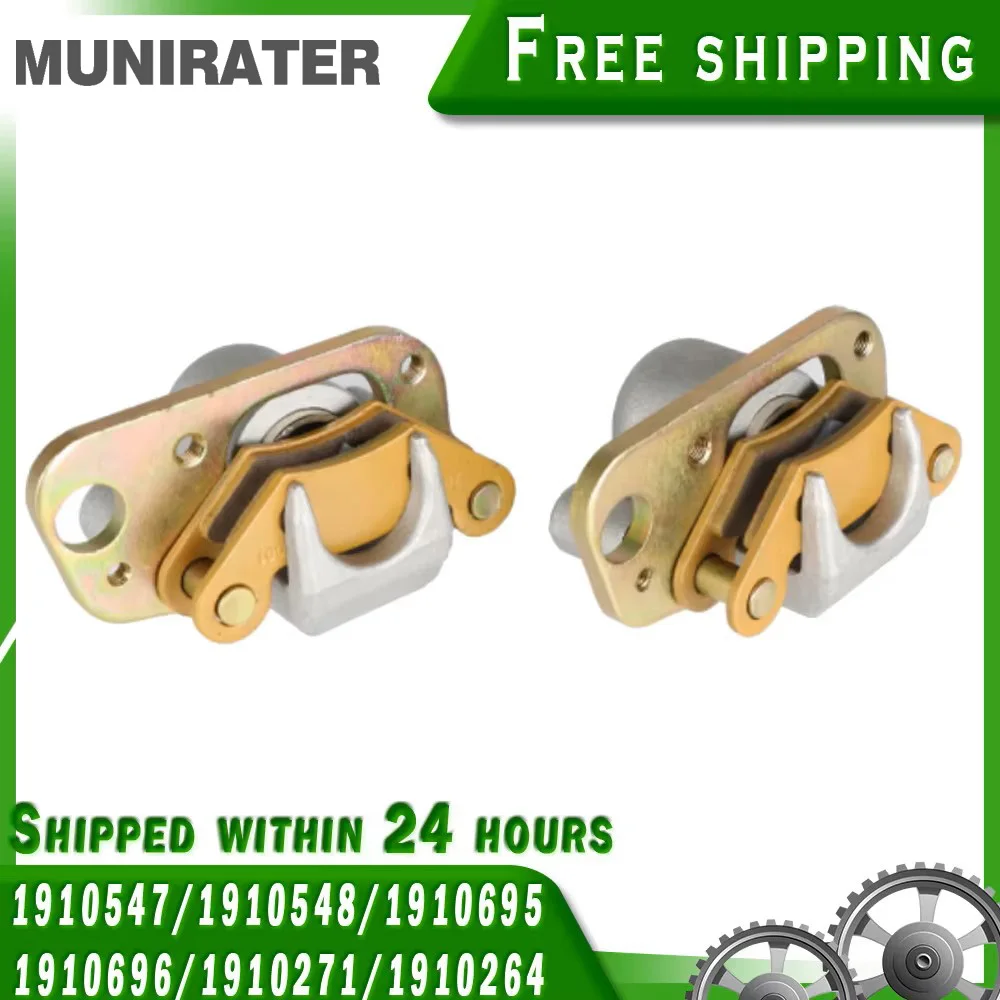 

Front Brake Calipers & Pads For Polaris Trail Blazer 250 400 Trail Boss 325 330