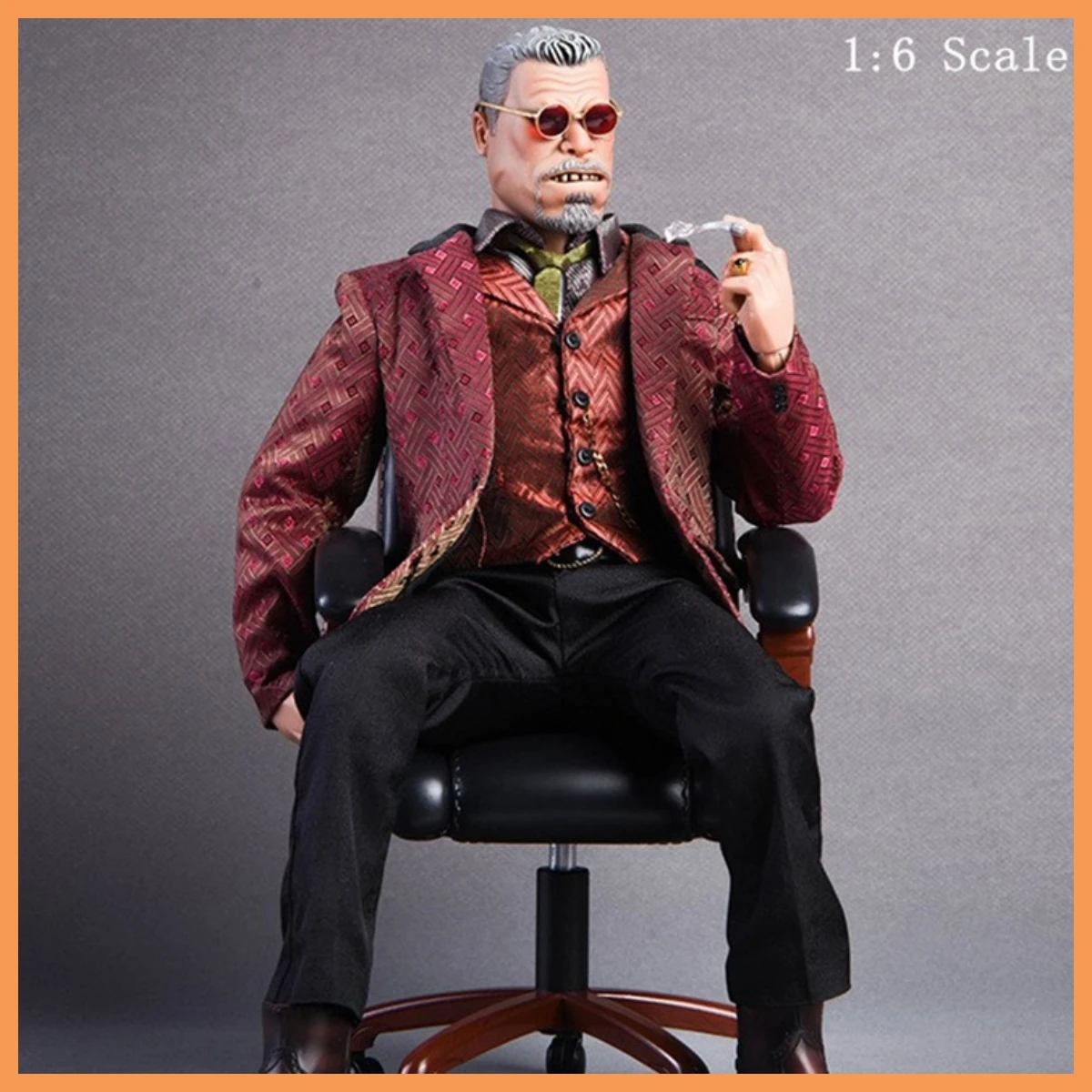 

In Stock JOA-001 1/6 Scale Classic Office Boss Swivel Chair Figure Scene Accessories Model for 18-35CM Action Figure Body