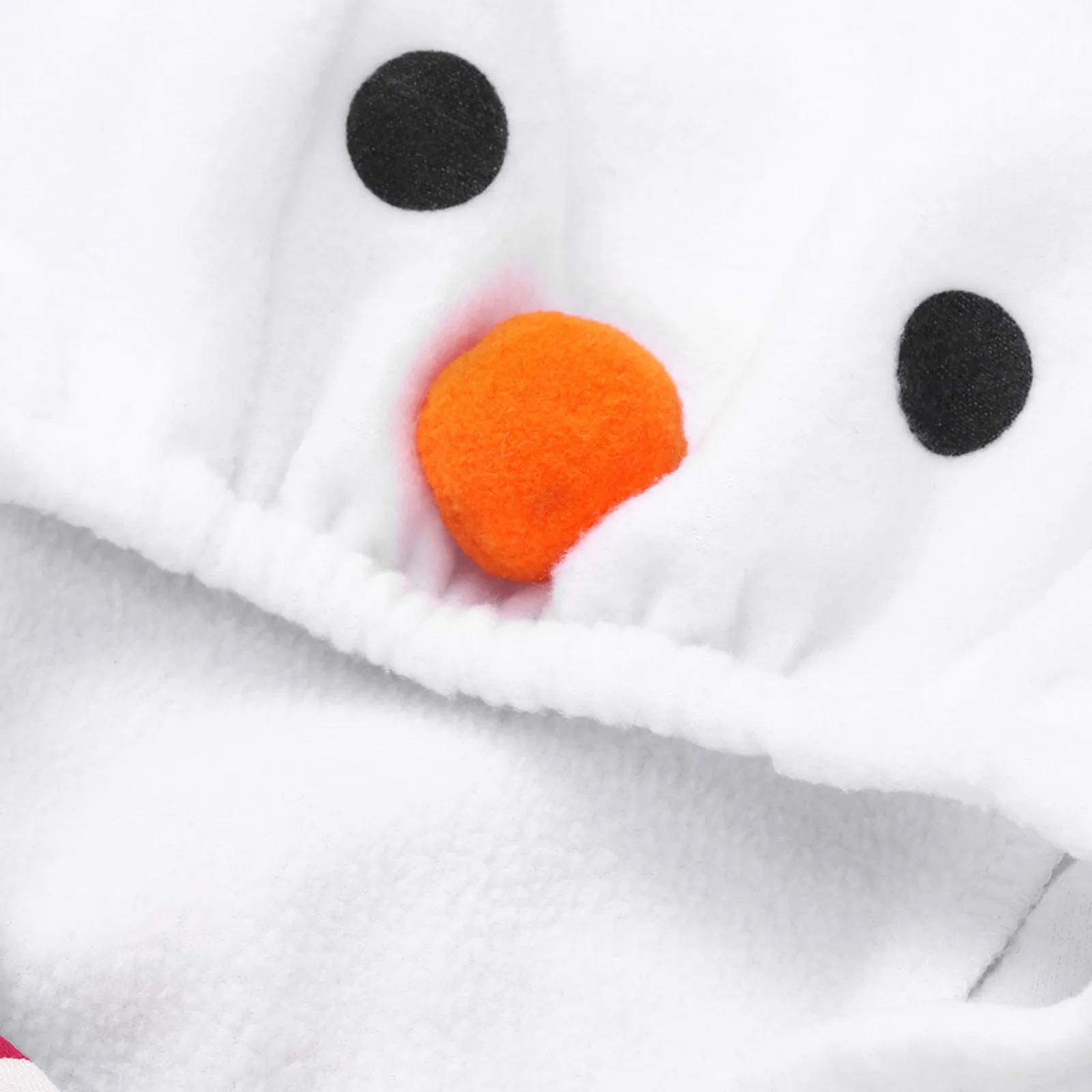 Christmas Cosplay Snowman Costume For Baby Girl Boys Jumpsuits Infant Baby Christmas Suit Cosplay Costumes Fleece Hoodie Rompers