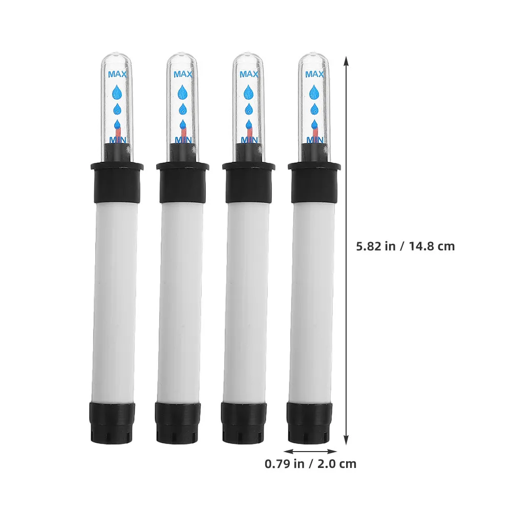 4 pcs Tester Moisture Meter Water Level Soil Plants Gauge Halloween Christmas New Year Plant Pot Water Indicator Planters