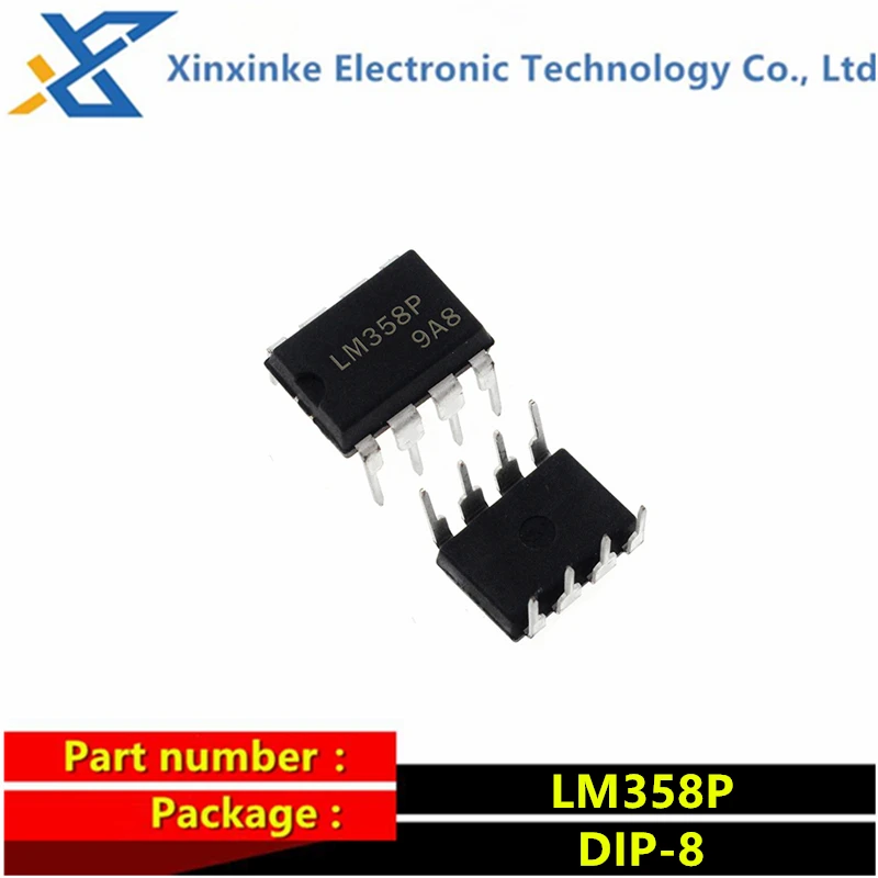 

20PCS LM358P LM358 DIP-8 Operational Amplifier Chip