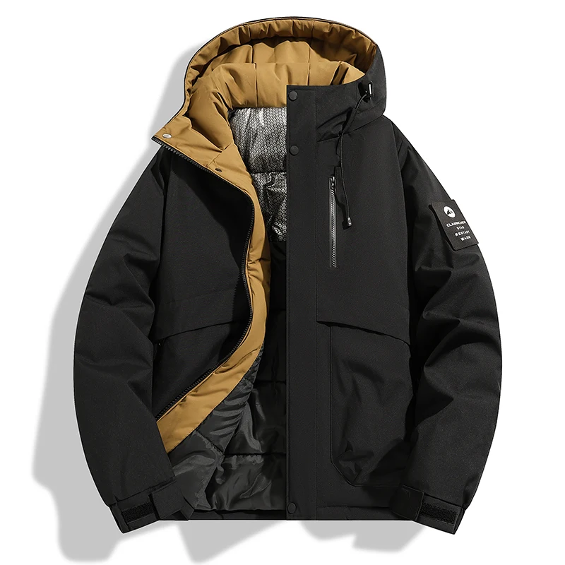 Graphene hiking jacket for men, triple protection coat for men, outdoor couple warm winter ski suit High quality cotton coat