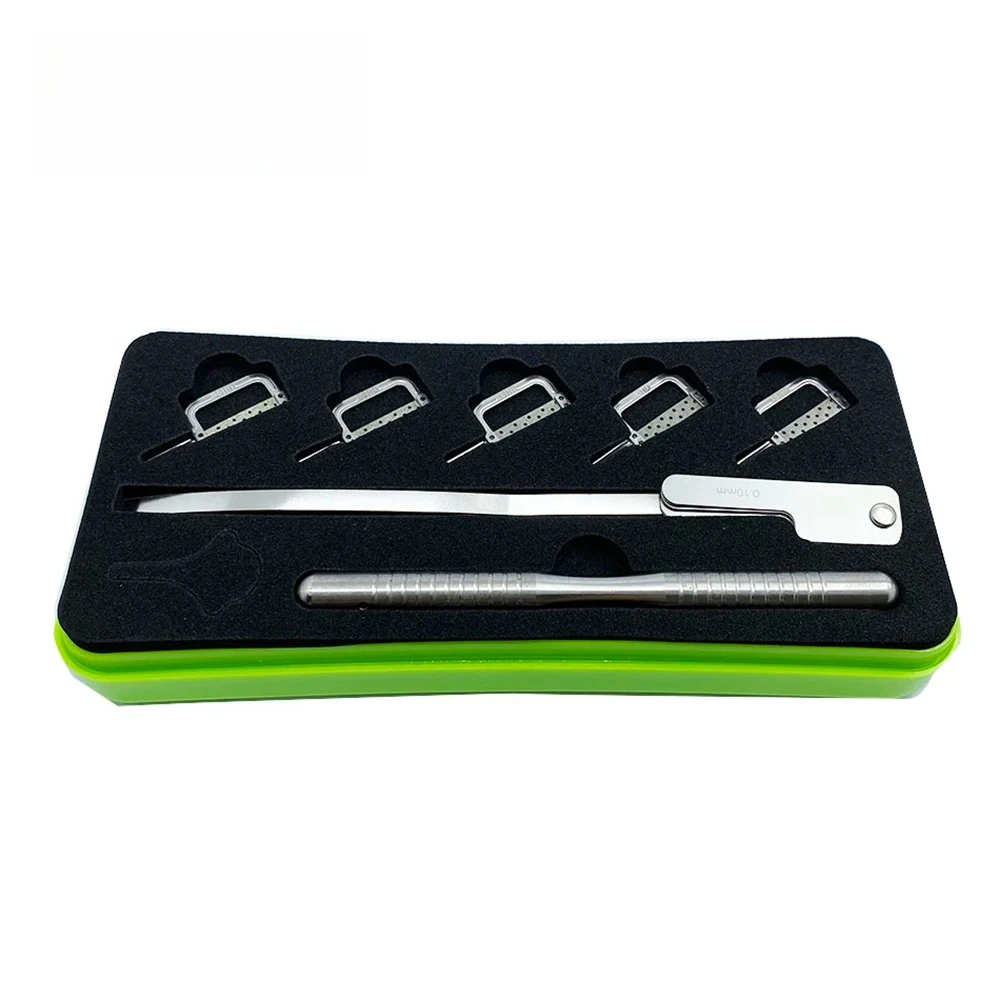 1Set High Quality-Interproximal enamel reduction set Reciprocating IPR System Orthodontic Strips Orthodontic Tools