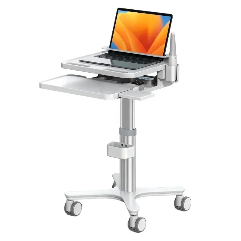 Dental Trolley Medical Cart With Scanning Instrument for Laptop Hospital Clinic Oral Scanner Mobile Nursing  Cart