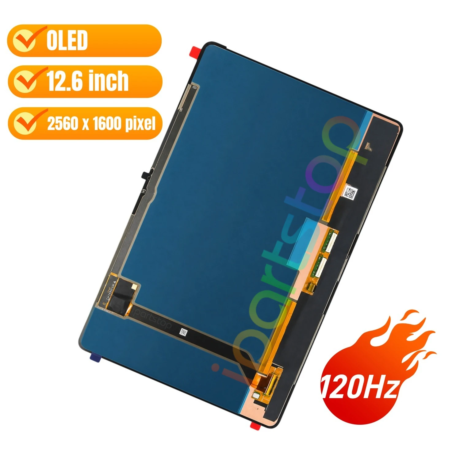 iParts Replacement Display for Huawei MateBook E 2023 DRR-W76 DRR-WXX DDR-W7651T DRR-W58 DRR-W59 OLED Touch Screen Assembly OEM