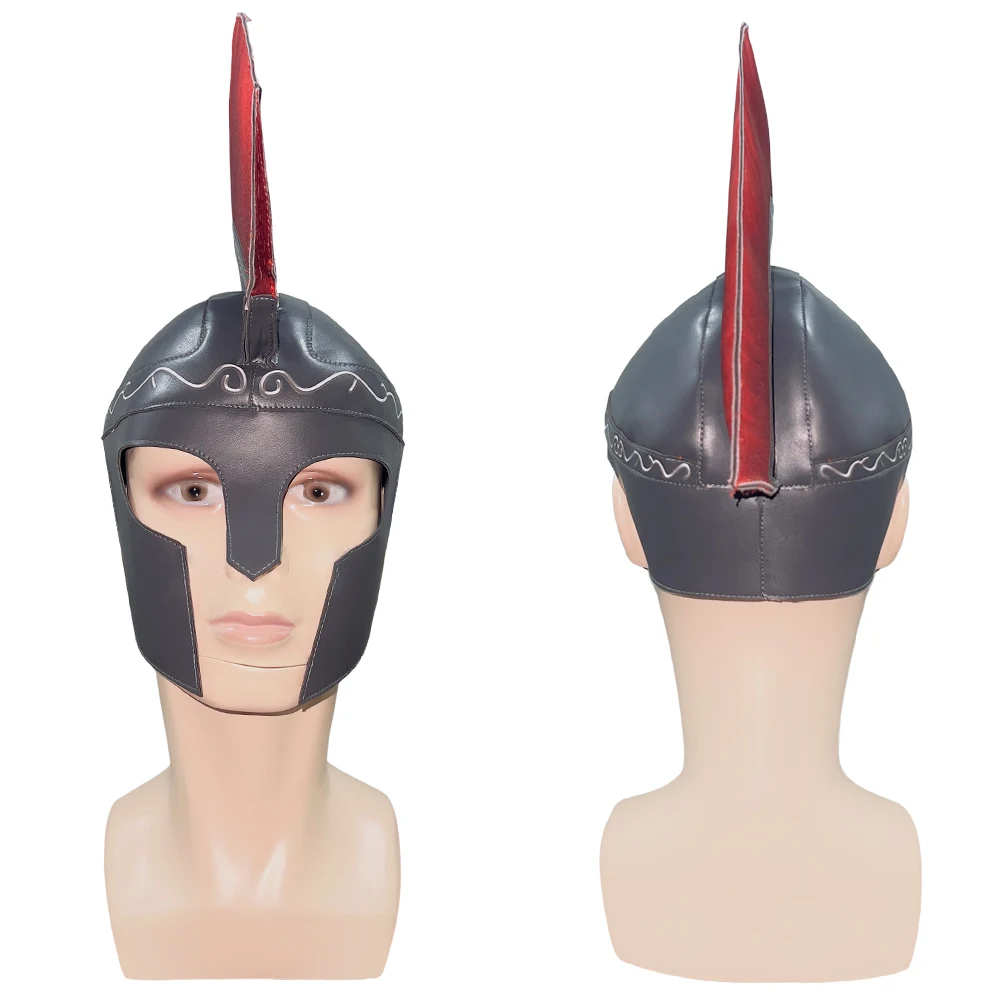 Fantasia Medieval Knight Gladiators Odysseus Helmet Cosplay Mask Movie O'Dessa Disfraz Costume Accessories Halloween Carnival view 6
