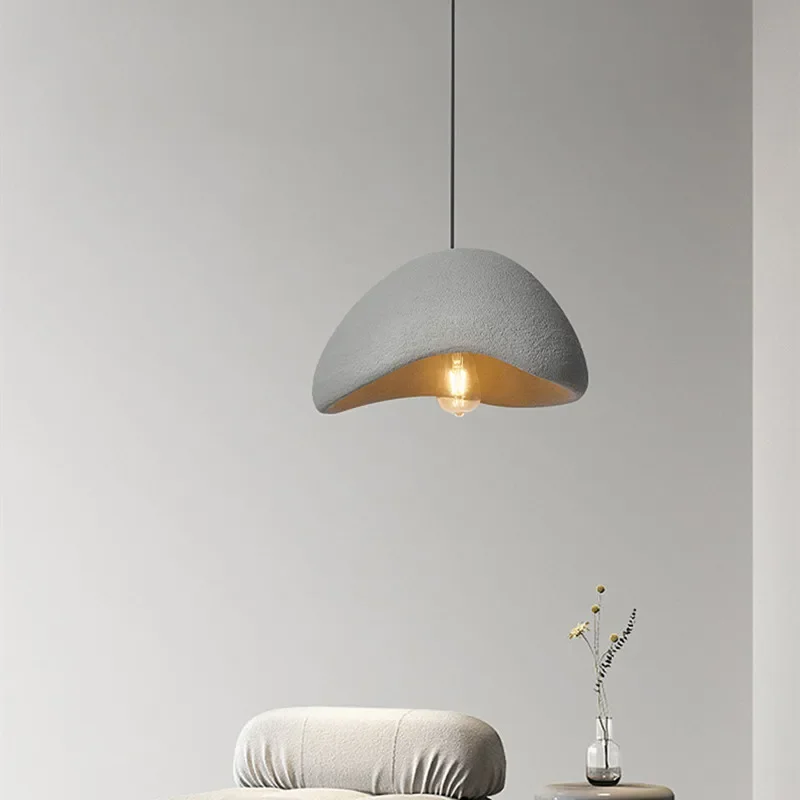 Lampa wisiorek LED Wabi Sabi Loft minimalizm wisząca lampa nowoczesne zawieszenie oprawa kuchenna jadalnia żyrandol do restauracji