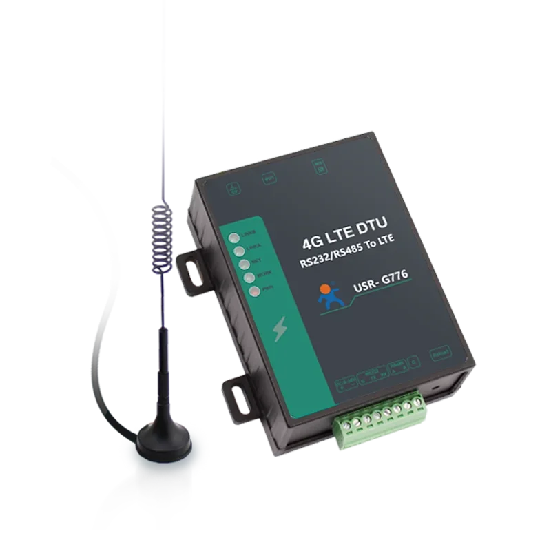 4G DTU is compatible with GPRS serial port RS232/485 GPS+Beidou 5-mode 13-band 4G module G776