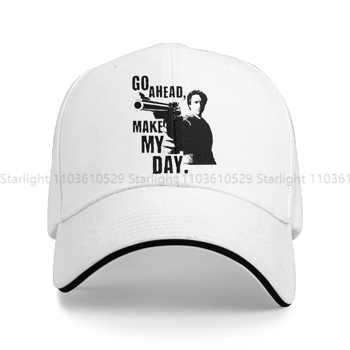 Dirty Harry Multicolor Hat Peaked Men's Cap Sudden Impact Go Ahead Make My Day Personalized Visor Protection Hats