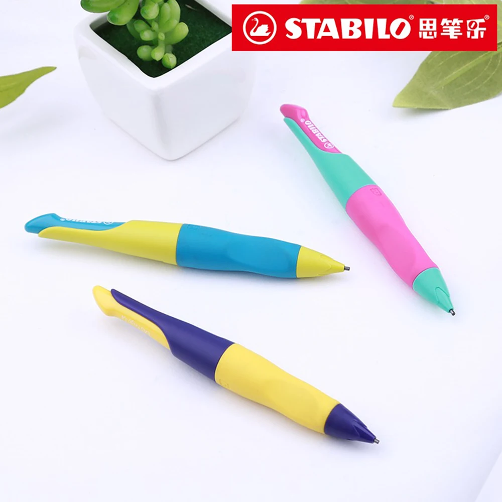 STABILO EASYergo1.4 오른손 왼손 직립 기계식 펜슬, 귀여운 문구류, 학교 용품, 1.4mm