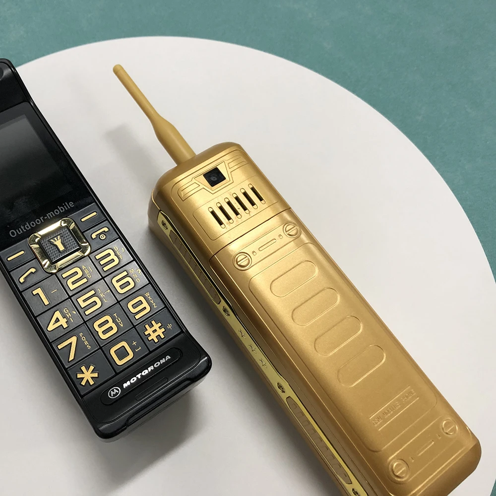Long Standby C3 Retro Cellphone 2.2inches Dual SIM Card Mp3 Big Battery 6800mAh Bluetooth Unlocked Mobile Phone