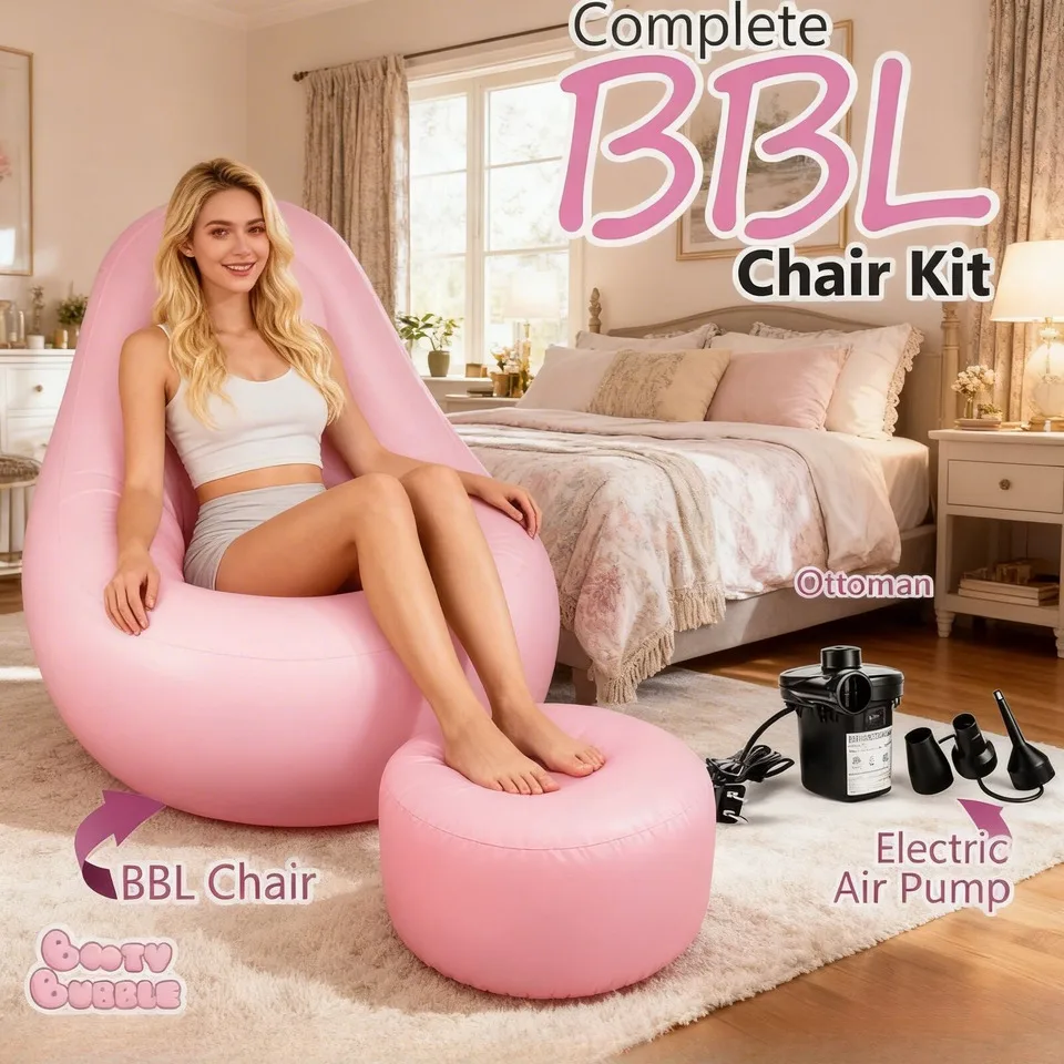 Brazilian Butt Lift Recovery Sitting Lounger Inflatable BBL Chair With Pump After Surgery BBL Lounge For Recovery