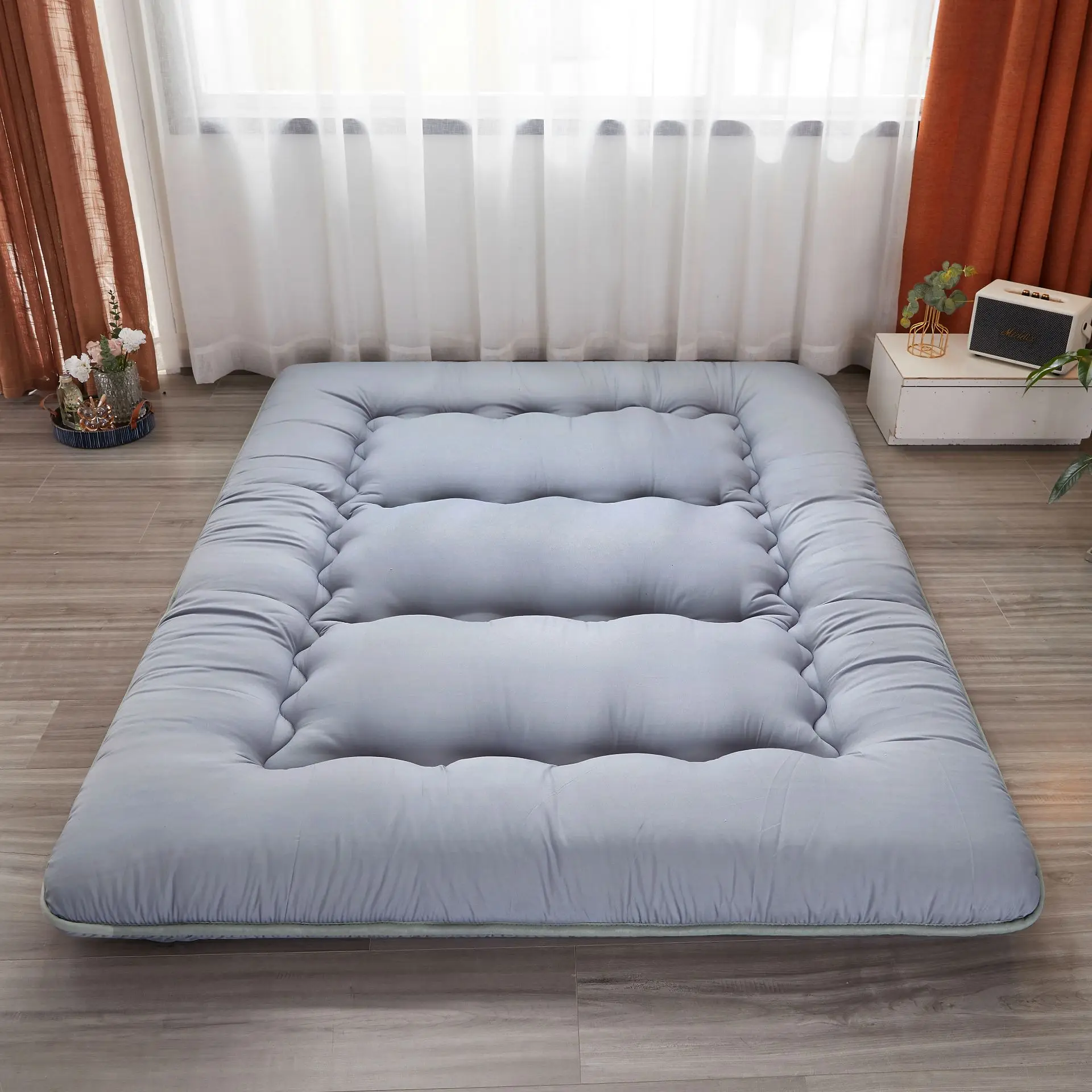 

Japanese Floor Futon Mattress Tatami Mat Sleeping Pad Foldable Roll Up Boys Girls Dormitory Mattress Kids Loungerpromote sales