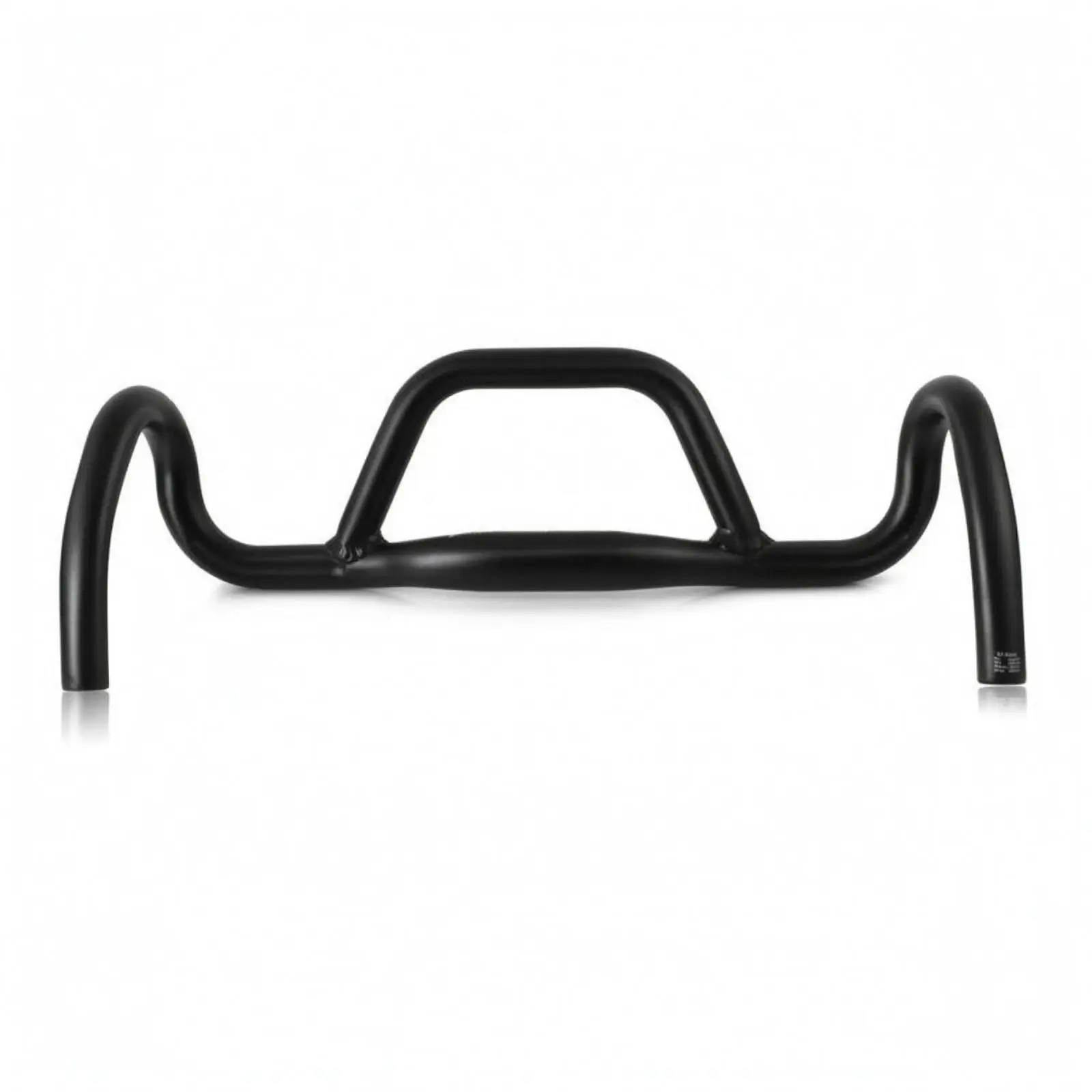Road Handlebar Aluminum Drop Bar 31 8mm Clamp Lightweight Sturdy 15 Degree Outward Sweep for Commuting and Training