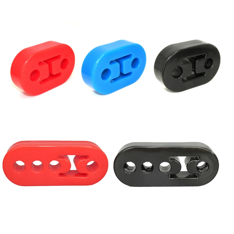 Universal Car Exhaust Pipe Mount Brackets Hanger Insulator Polyurethane Hanger Liner Bracket 2 Holes 4 Holes - Image 4