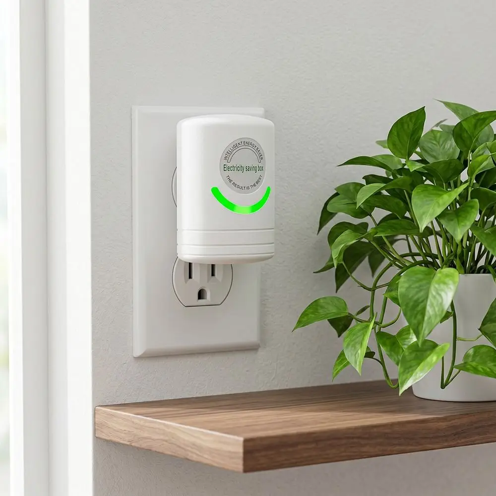 US/EU/UK Adapter Electricity Saving Box Power Save Stable Performance Electric Energy Saver Smart Saver Cost Reducing