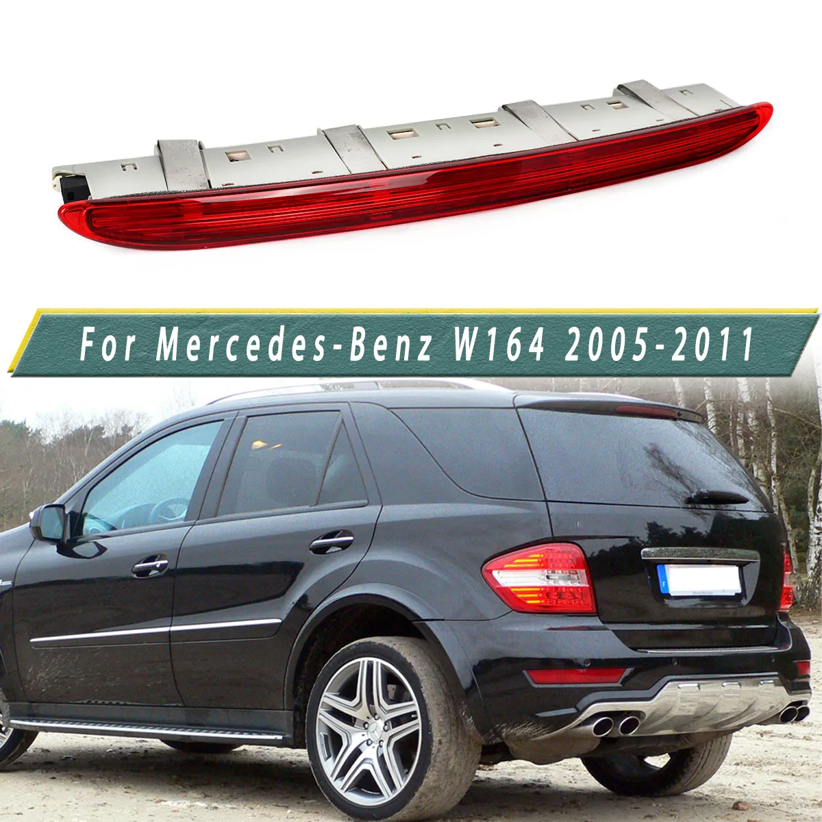 Third 3rd High Brake Light Lamp For Mercedes-Benz M Class W164 ML320 ML350 ML500 2005 2006 2007 2008 2009 2010 2011 Signal Lamp