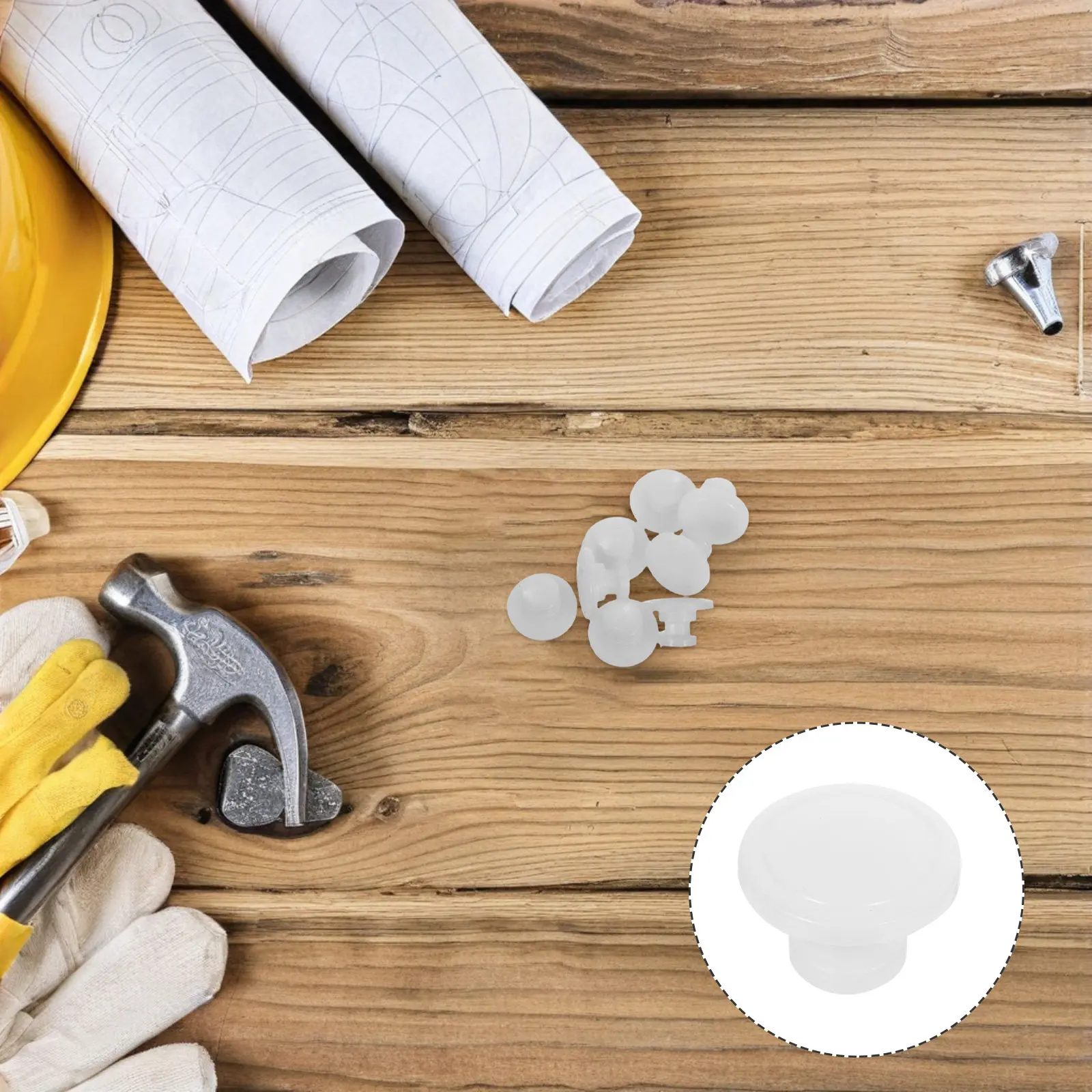 

8 шт. Зажимы-фиксаторы для каски, маленькие быстросъемные замки-пряжки, сменные аксессуары для строительных касок, запчасти для строительной техники