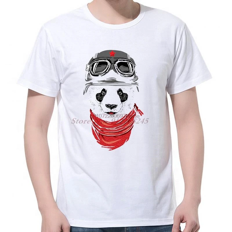 Ukrainian Panda Graphic T Shirts Ukraine Cotton Short Sleeve T Shirt New Shirts And T-Shirts Tees Tops Mens Print T Shirt