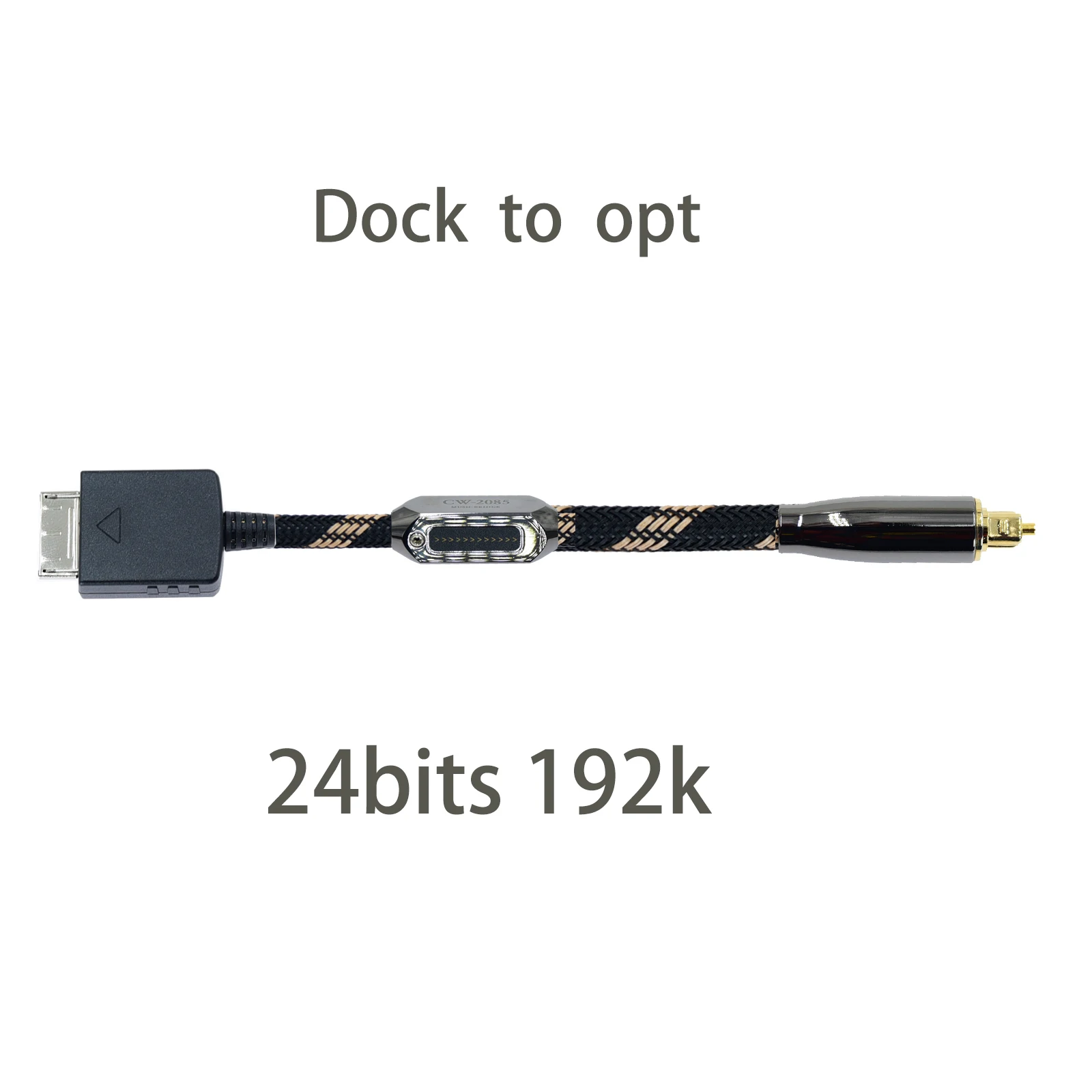 Dock to Optical Cable Opt Digital Fiber Optic Audio  NW-A55 A56 A57 A55HN A56HN A57HN NW-A35 NW-A45 NW-ZX300 ZX300A NW-WM1A WM1Z