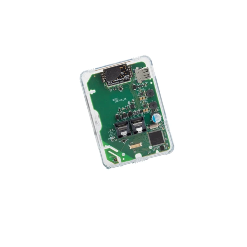 SXWSBTHCXSXX living‑space sensor base, integrated temperature, humidity and CO₂ measurement, Sensor‑Bus RJ45 communication