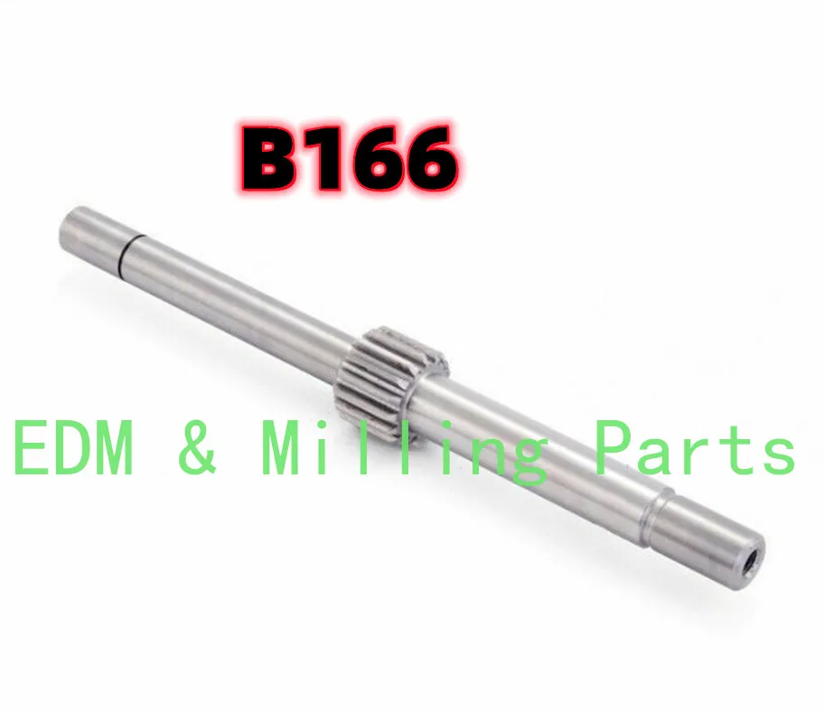 

Milling Machine Part Gear Shaft CNC Mill Head Part Feed Input Shaft B166 For Bridgeport Mill Part