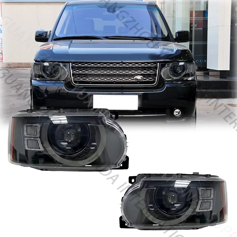 

Auto LED Headlights Assembly Car Head Lamp Parts For Land Rover Range Rover Vogue 2010-2012 L322 Upgrade To Defender 10