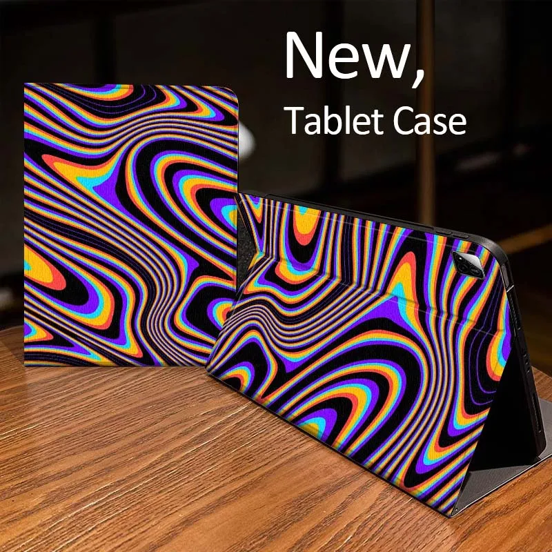 

Colorful Dripping Checker For Xiaomi Mi Redmi Pad 2 4 5 7S 6S 6 7 8 Plus SE Pro K 2025 inch 8.7 11 Tablet Case