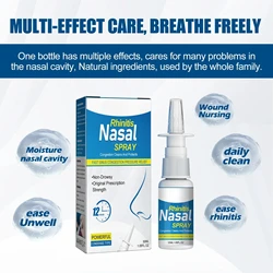 Rhinitis Nasal Spray Adults and Children Relieve Nasal Congestion and Discomfort Sneeze Nose Care Liquid Спрей Для Носа